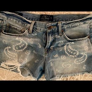 Lucky Brand Jean Shorts, size 8/29